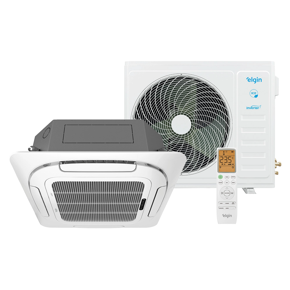 Ar Condicionado Cassete Elgin Inverter Wi-Fi 36000 Btus Frio 220v R-32