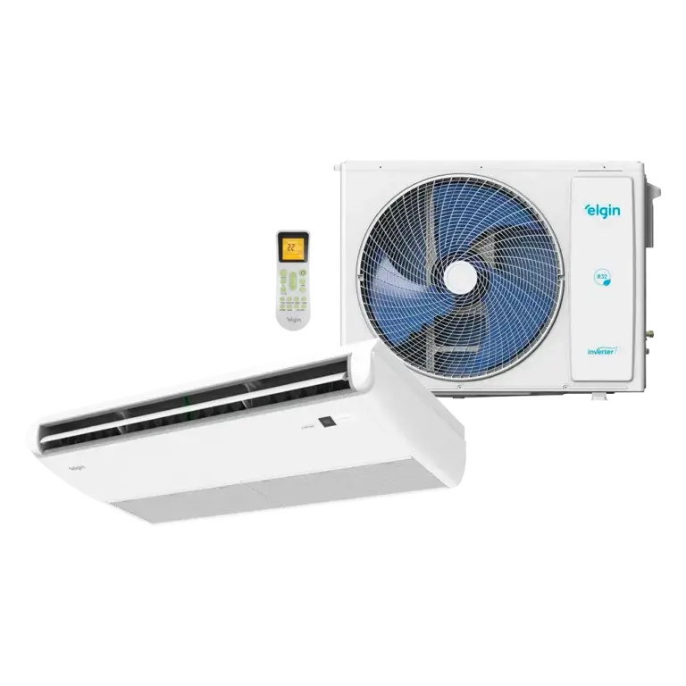 Ar Condicionado Piso Teto Elgin Inverter Plus 36000 Btus Frio 220v R-32